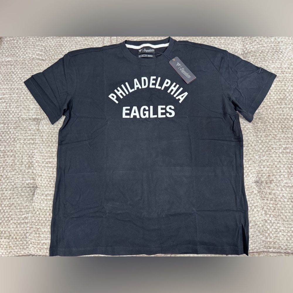 NWT NFL Fanatics Signature Philadelphia Eagles Tee Black XL